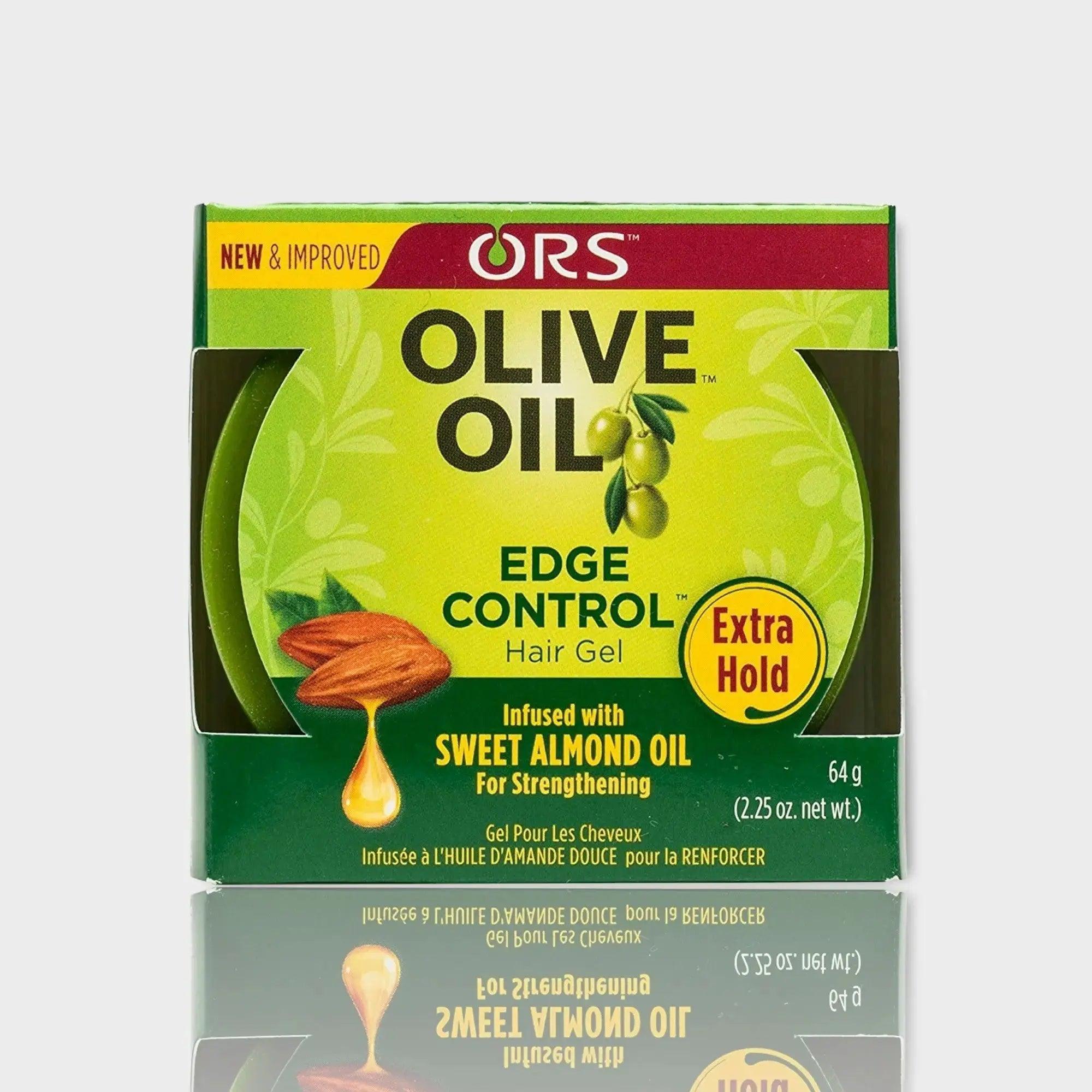 ORS Olive Oil Edge Control Hair Gel Smooth Hold 2.25oz - Honesty Sales