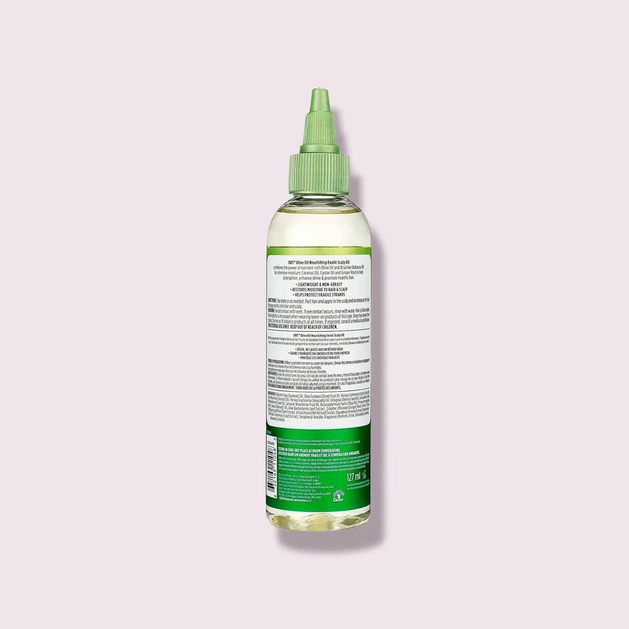 ORS Olive Oil Exotic Scalp Oil Infused with Babassu 127 mL - Honesty Sales