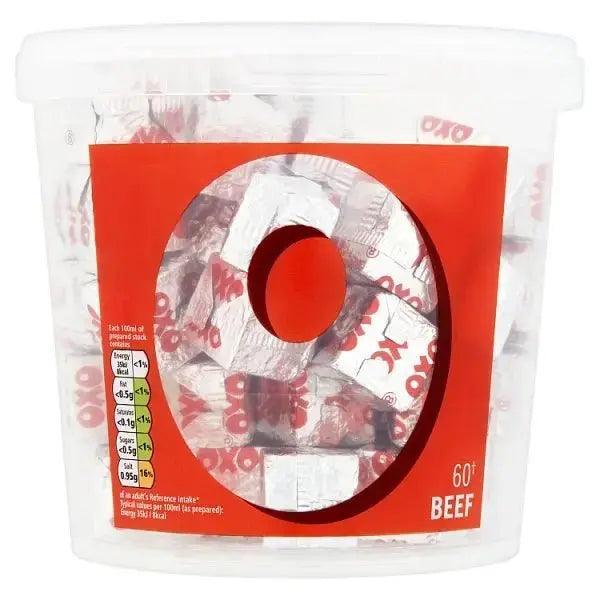 Oxo Beef Stock Cubes x 60 No artificial preservatives - Honesty Sales
