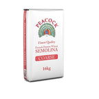 Peacock Semolina Coarse(16kg) - Honesty Sales