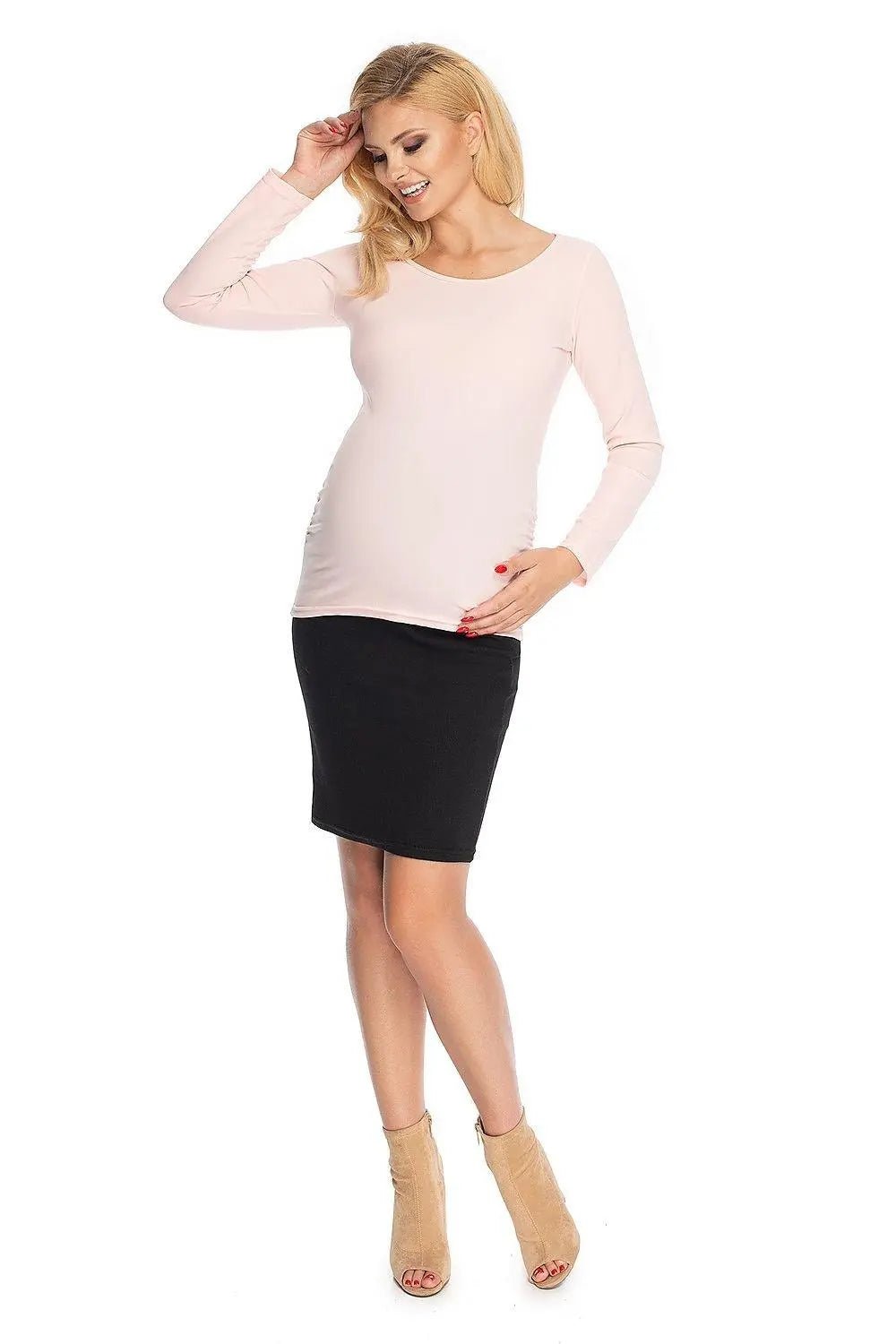 PeeKaBoo classic cut maternity blouse - Honesty Sales