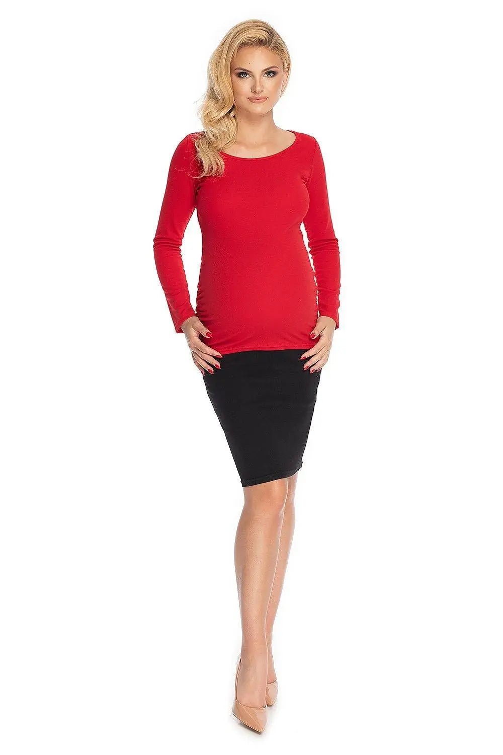 PeeKaBoo classic cut maternity blouse - Honesty Sales