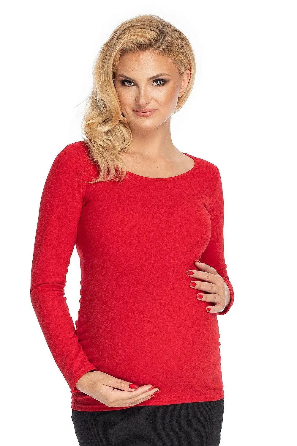 PeeKaBoo classic cut maternity blouse - Honesty Sales