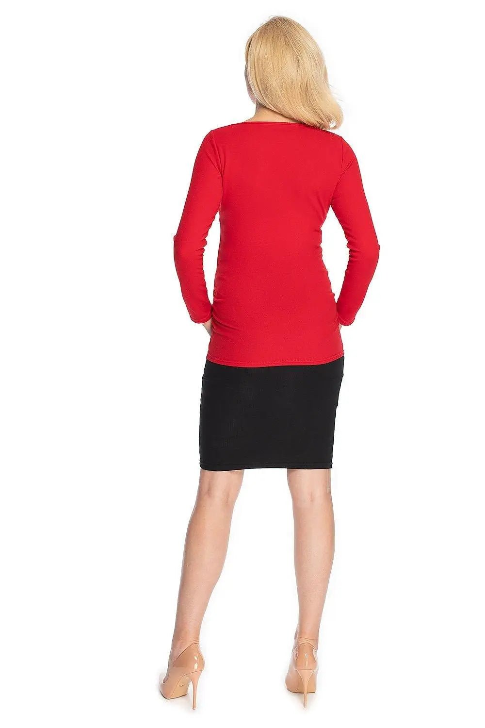 PeeKaBoo classic cut maternity blouse - Honesty Sales