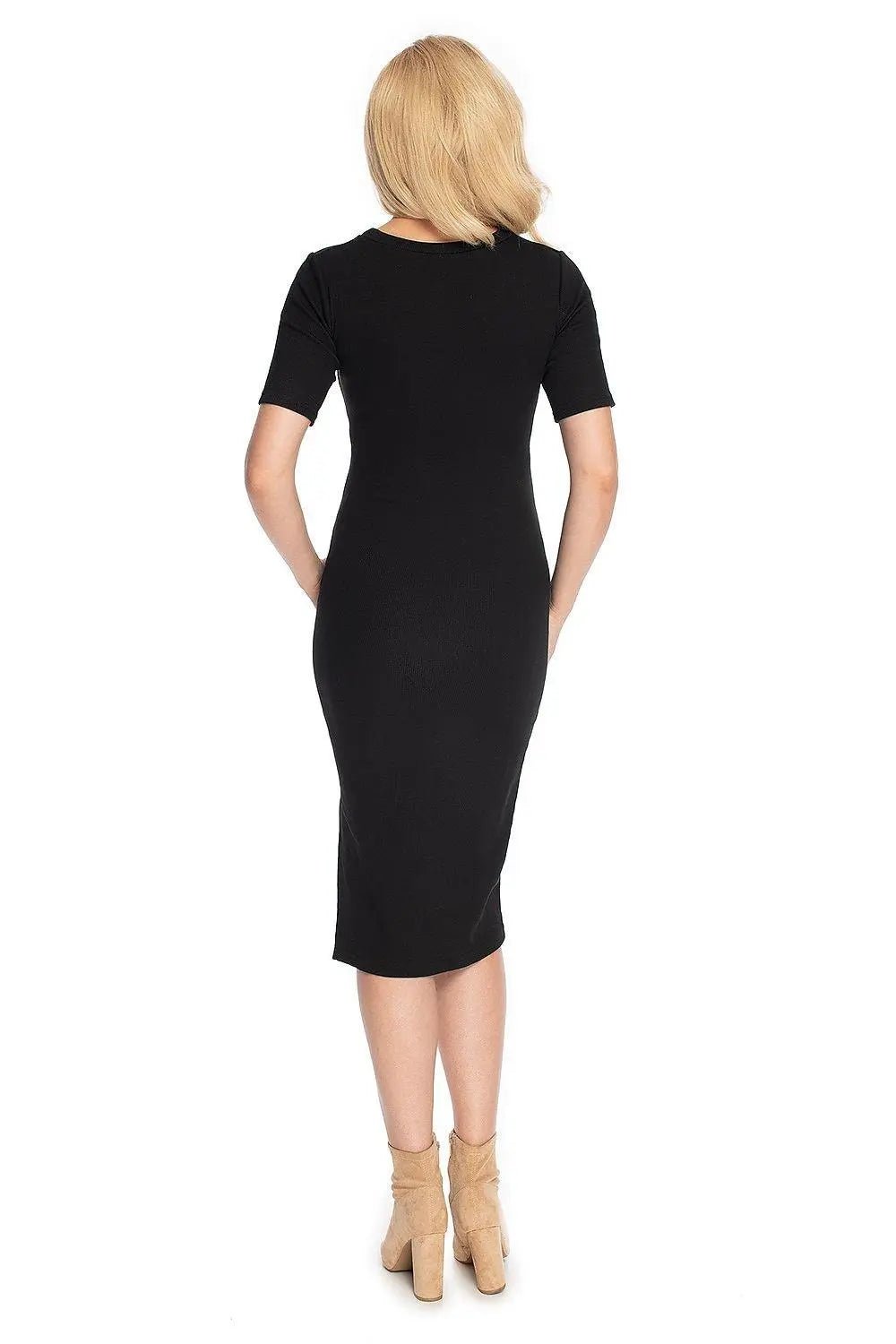 PeeKaBoo classic cut pregnancy dress - Honesty Sales
