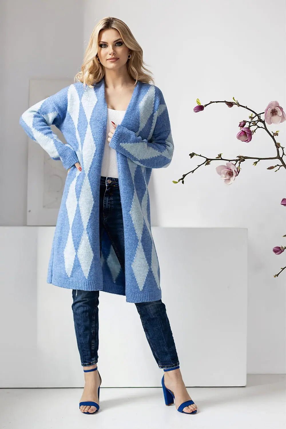 PeeKaBoo loose fit long sleeves sweater - Honesty Sales