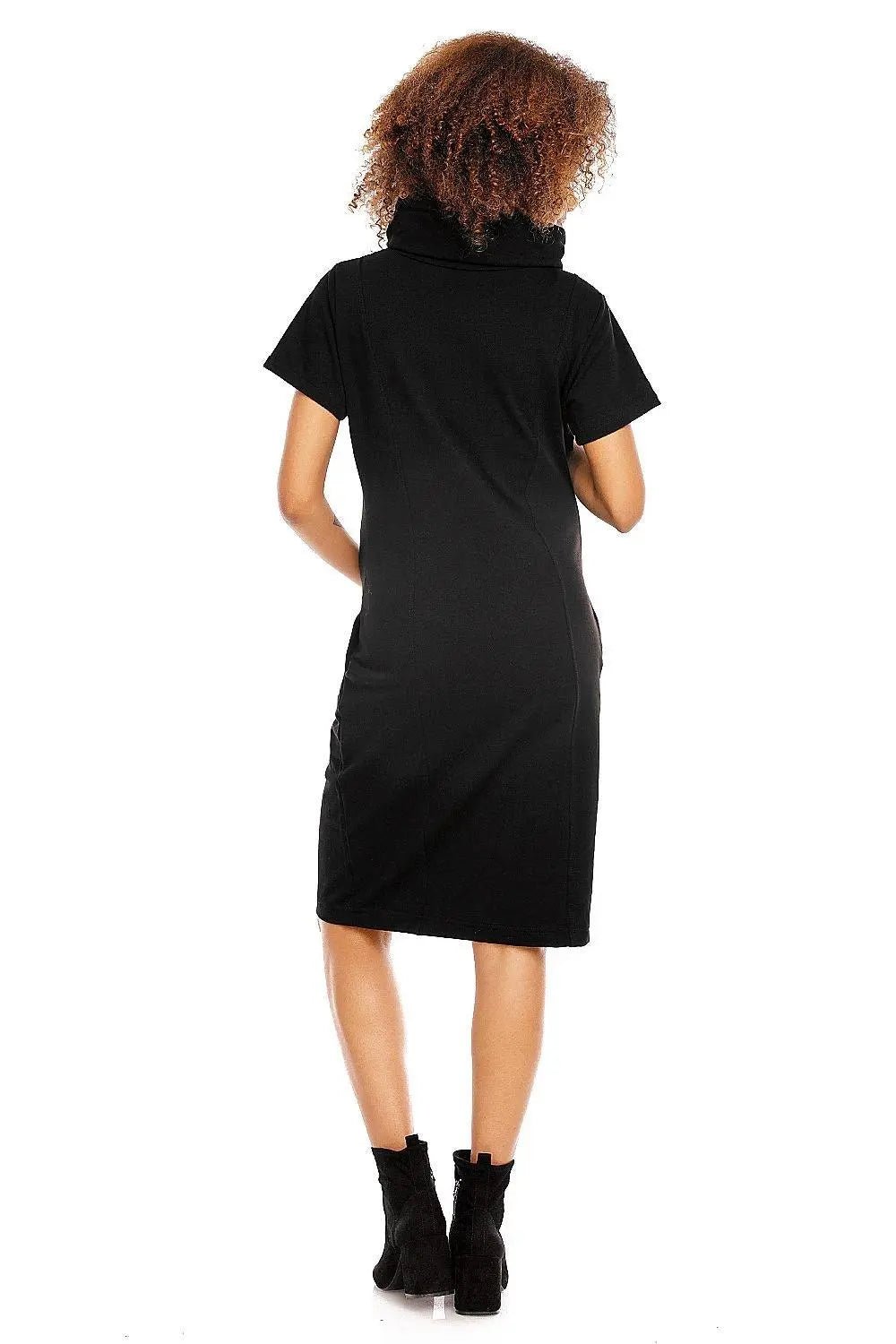 PeeKaBoo short sleeves pregnancy dress - Honesty Sales