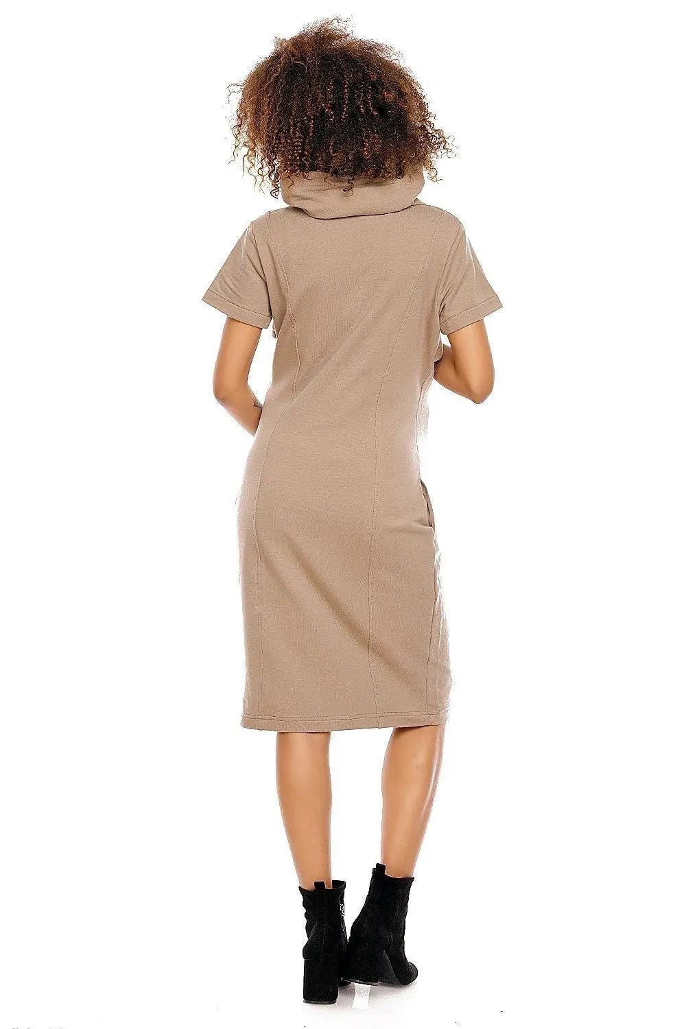 PeeKaBoo short sleeves pregnancy dress - Honesty Sales