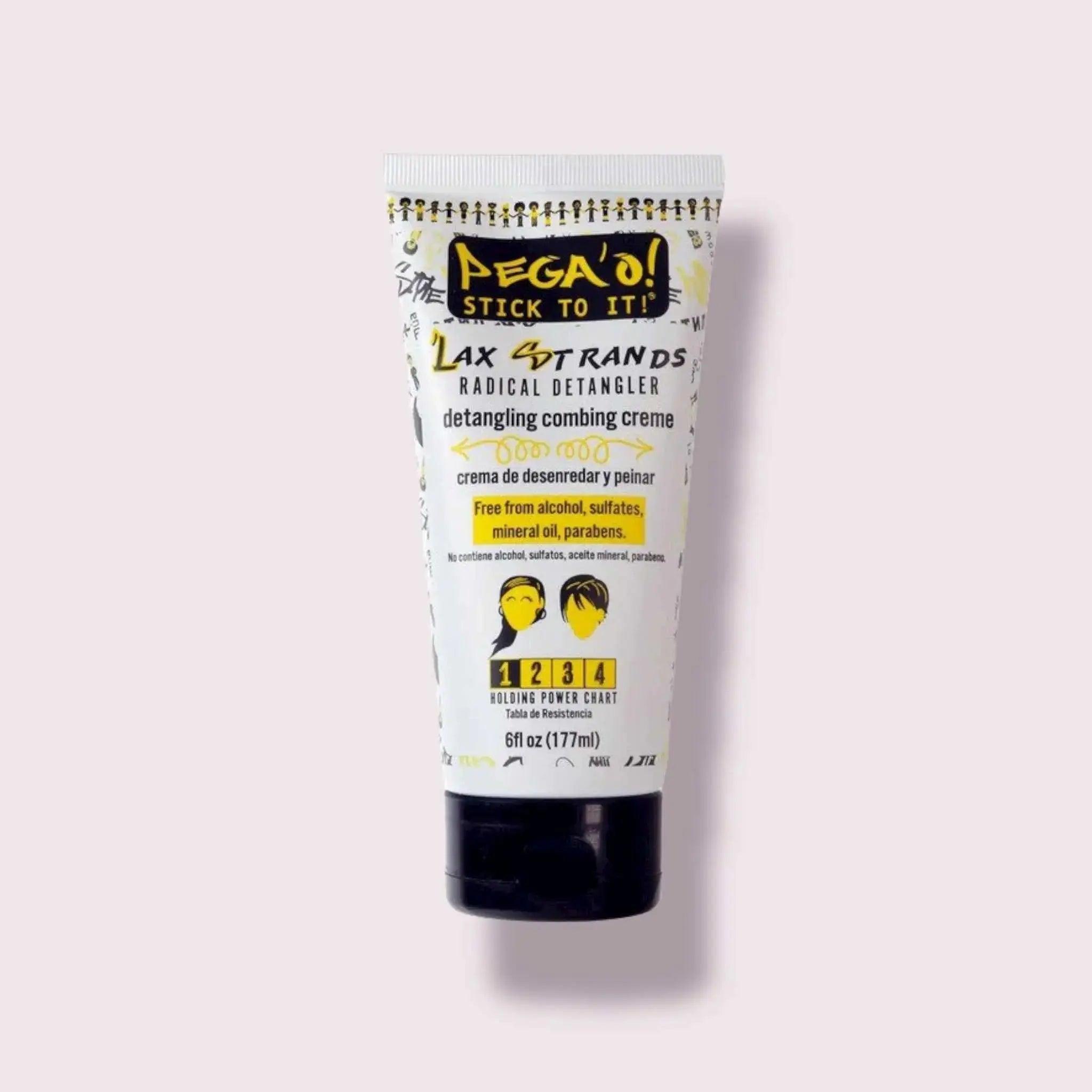 PEGA'O! Stick To It Lax Strands Detangling Combing Creme (6oz) - Honesty Sales