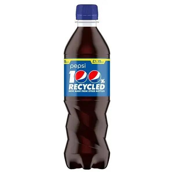 Pepsi Cola Bottle PMP 500ml (Case of 12) - Honesty Sales Image principale du produit
