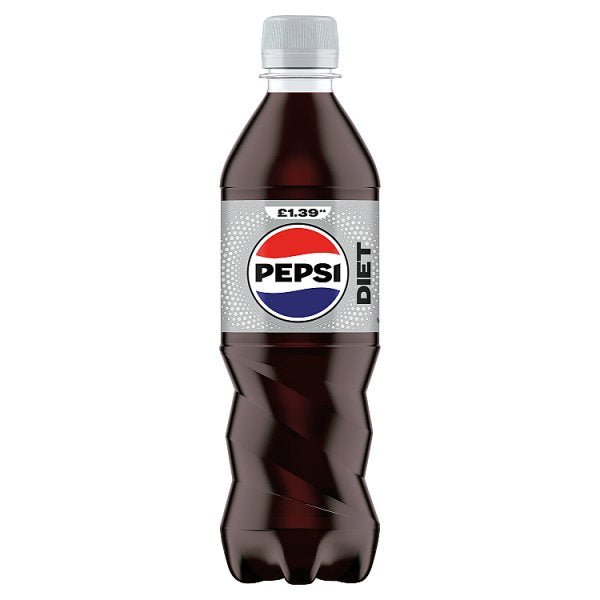 Pepsi Diet Bottle PMP 500ml (12 x 500ml) - Honesty Sales