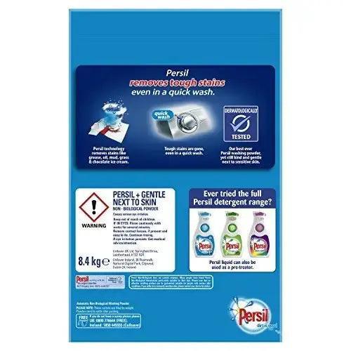 Persil Non Bio Washing Powder 120 Wash 8.4kg - Honesty Sales