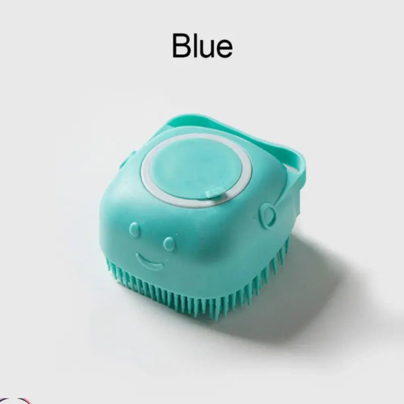 Pet Grooming Brush With Soap Dispenser For Dogs And Cats Soft Silicone Bristles, Long Short Hair Friendly - Honesty Sales