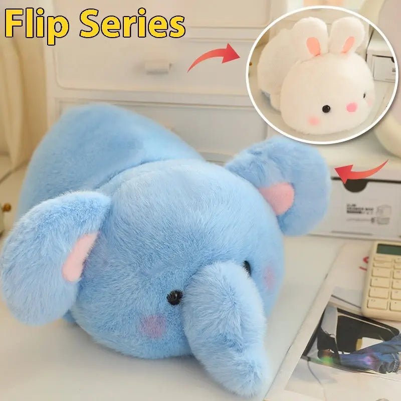 Plush Toys Elephant Penguin Panda Lesser Panda White Rabbit Girl's Birthday Gift - Honesty Sales