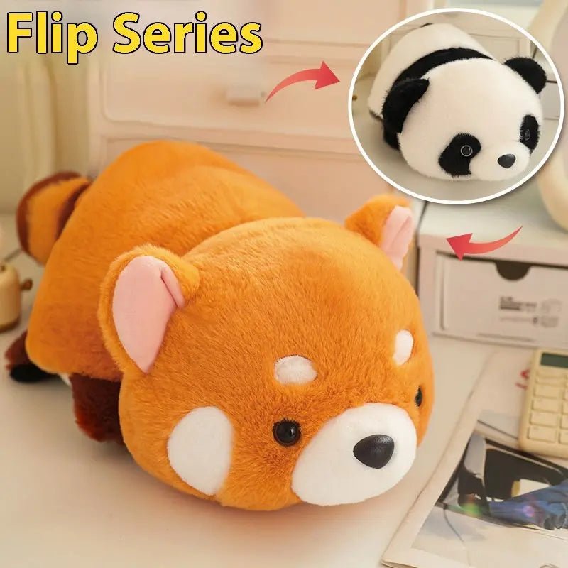 Plush Toys Elephant Penguin Panda Lesser Panda White Rabbit Girl's Birthday Gift - Honesty Sales