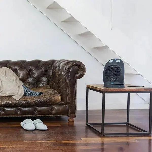 Portable Fan Heater Cecotec Ready Warm 9750 Rotate Force 2400W Black - Honesty Sales