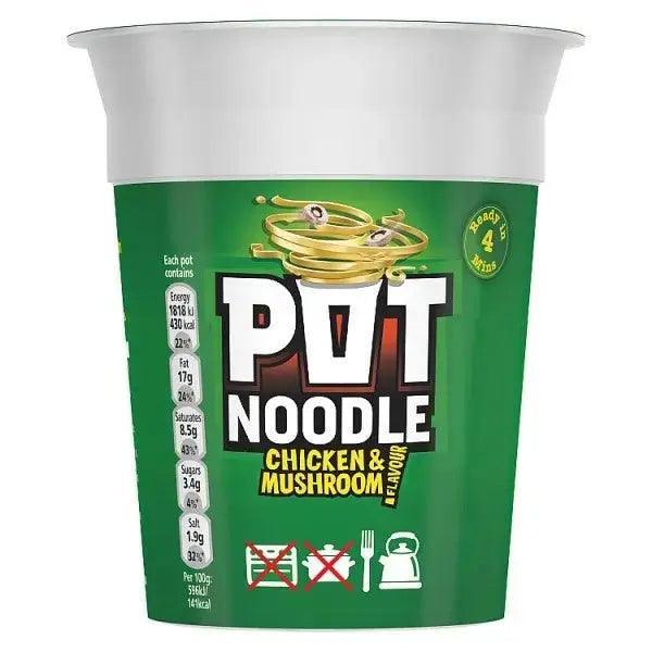 Pot Noodle Chicken & Mushroom Standard 90g (Case of 12) - Honesty Sales Hauptbild