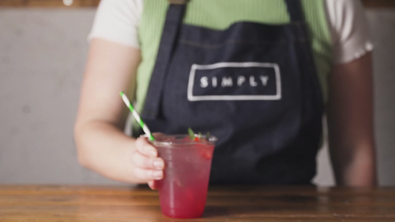 Simply Strawberry, Basil and Cucumber Cooler