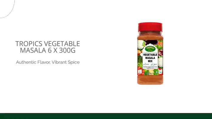 Tropics Vegetable Masala 6 x 300g by@Outfy