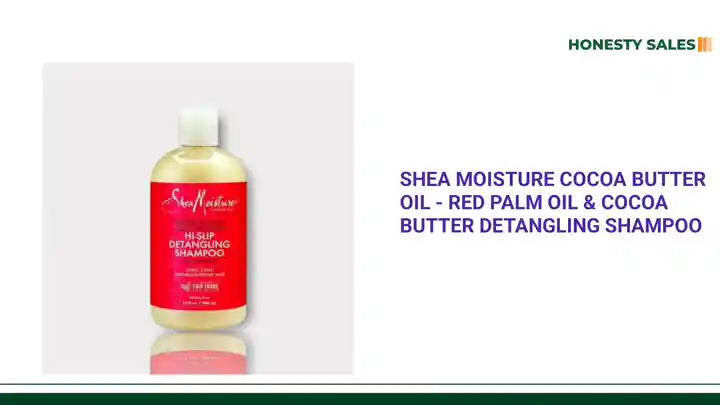 Shea Moisture Cocoa Butter Oil - Red Palm Oil &amp; Cocoa Butter Detangling Shampoo by@Outfy