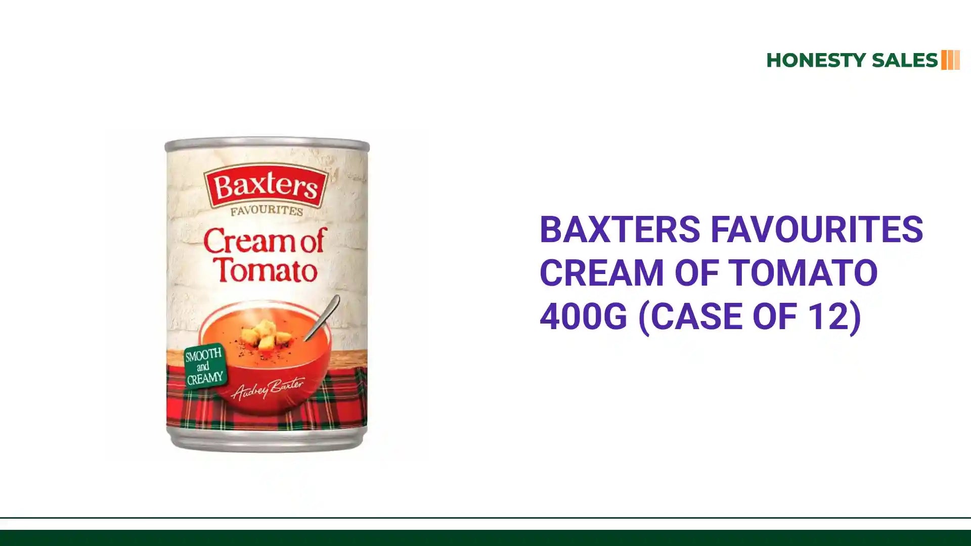 Baxters Favourites Cream of Tomato 400g (Case of 12) by@Outfy