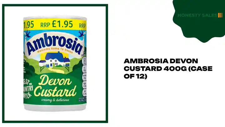 Ambrosia Devon Custard 400g (Case of 12) by@Outfy