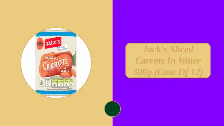 Jack's Sliced Carrots in Water 300g (Case of 12) by@Outfy