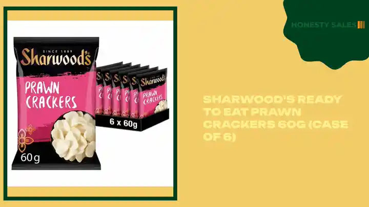 Sharwood's Ready To Eat Prawn Crackers 60g (Case of 6) by@Outfy
