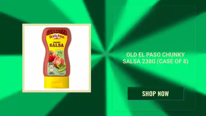 Old El Paso Chunky Salsa 238g (Case of 8) by@Outfy