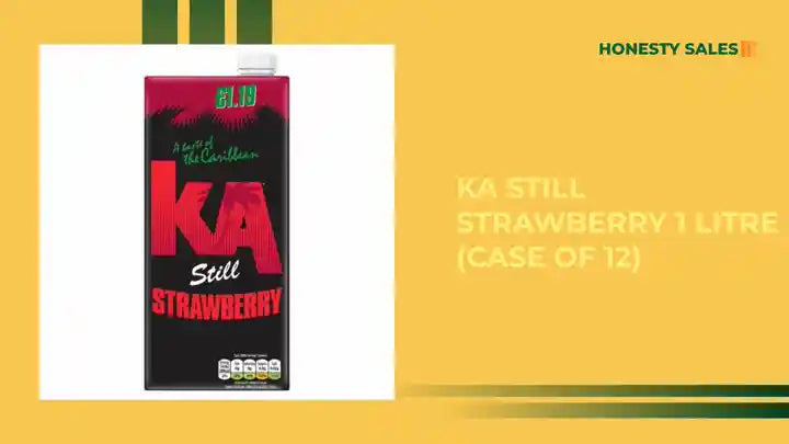 KA Still Strawberry 1 Litre (Case of 12) by@Outfy
