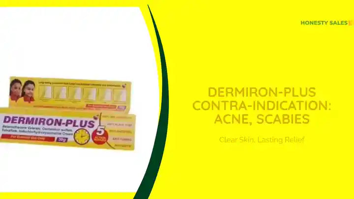Dermiron-Plus Contra-Indication: Acne, scabies by@Outfy