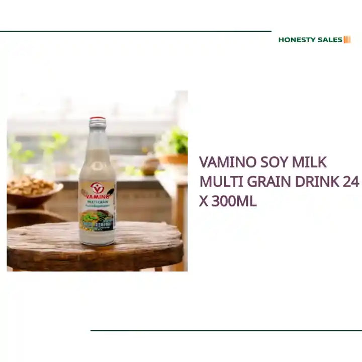 Vamino Soy Milk Multi Grain Drink 24 x 300ml by@Outfy
