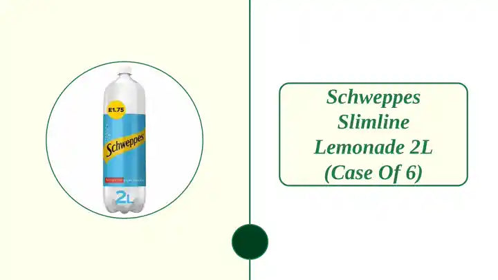 Schweppes Slimline Lemonade 2L (Case of 6) by@Outfy