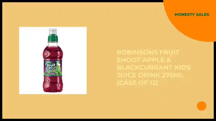 Robinsons Fruit Shoot Apple & Blackcurrant Kids Juice Drink 275ml (Case of 12) by@Outfy