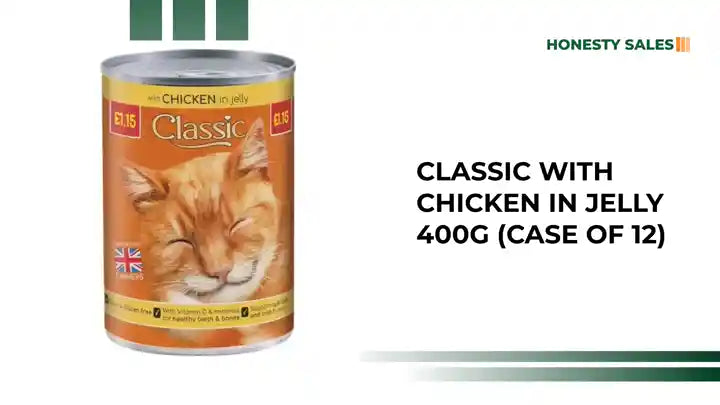 Classic with Chicken in Jelly 400g (Case of 12) by@Outfy