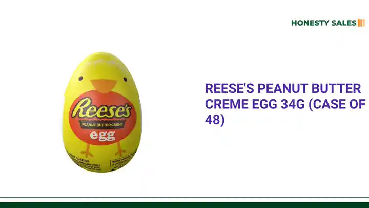 Reese's Peanut Butter Creme Egg 34g (Case of 48) by@Outfy