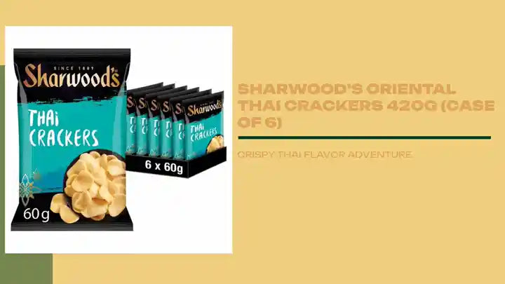 Sharwood's Oriental Thai Crackers 420g (Case of 6) by@Outfy