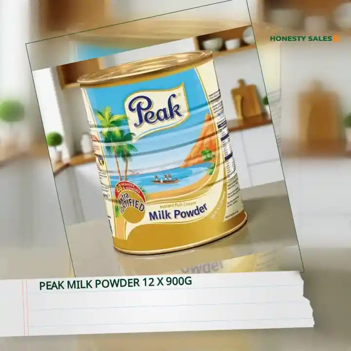 Peak Milk Powder 12 X 900g by@Outfy