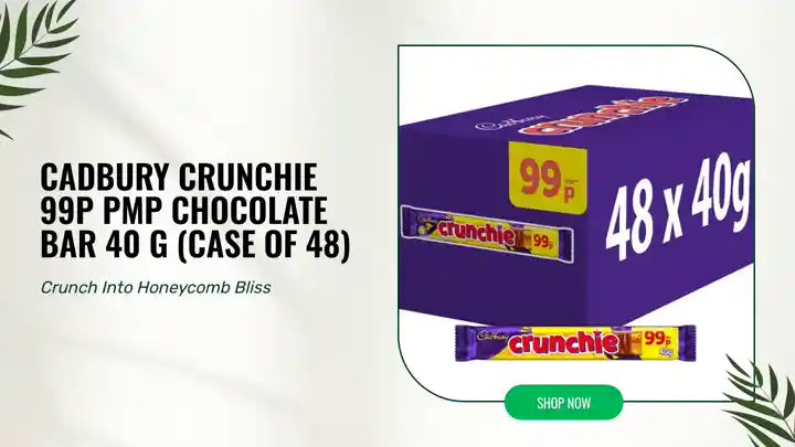 Cadbury Crunchie 99P PMP Chocolate Bar 40 g (Case of 48) by@Outfy