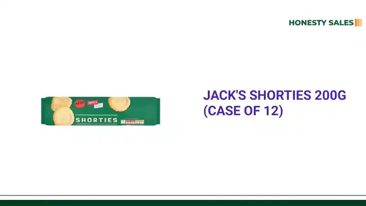 Jack's Shorties 200g (Case of 12) by@Outfy