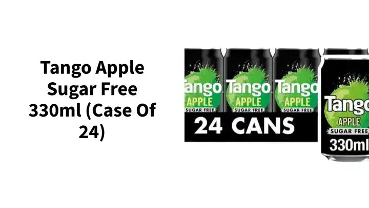 Tango Apple Sugar Free 330ml (Case of 24) by@Outfy