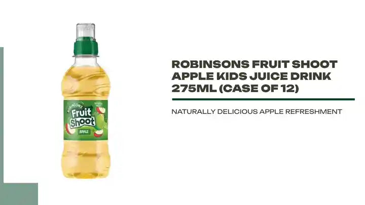 Robinsons Fruit Shoot Apple Kids Juice Drink 275ml (Case of 12) by@Outfy
