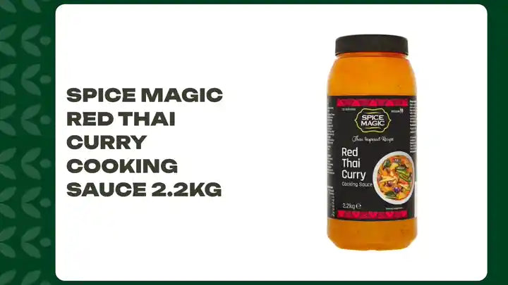 Spice Magic Red Thai Curry Cooking Sauce 2.2kg by@Outfy