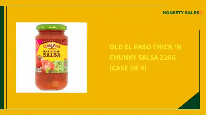 Old El Paso Thick 'N Chunky Salsa 226g (Case of 4) by@Outfy