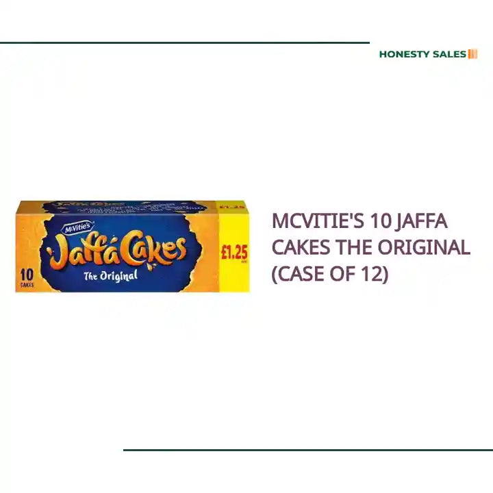 McVitie's 10 Jaffa Cakes The Original (Case of 12) by@Outfy