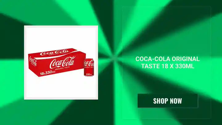 Coca-Cola Original Taste 18 x 330ml by@Outfy