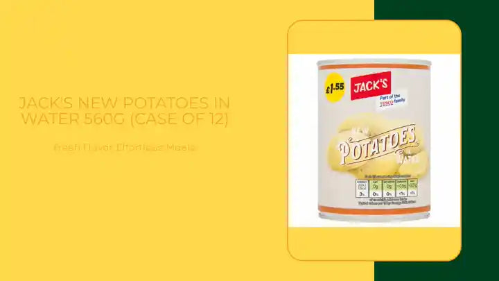 Jack's New Potatoes in Water 560g (Case of 12) by@Outfy