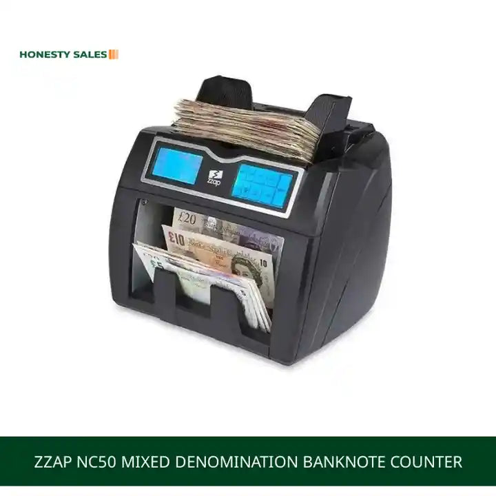 ZZap NC50 Mixed Denomination Banknote Counter by@Outfy