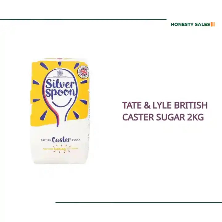 Tate & Lyle British Caster Sugar 2kg by@Outfy