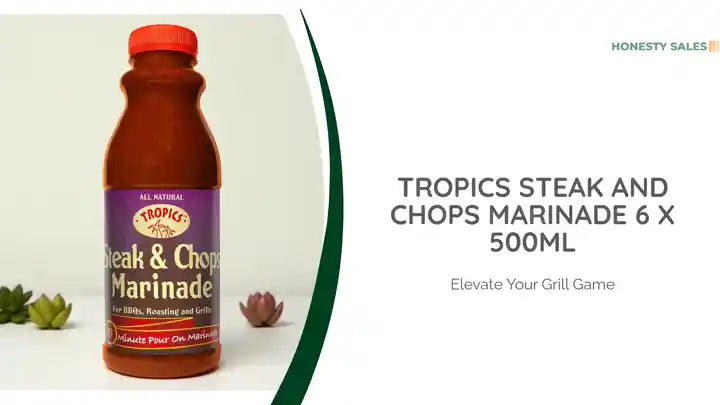 Tropics Steak and Chops Marinade 6 x 500ml by@Outfy